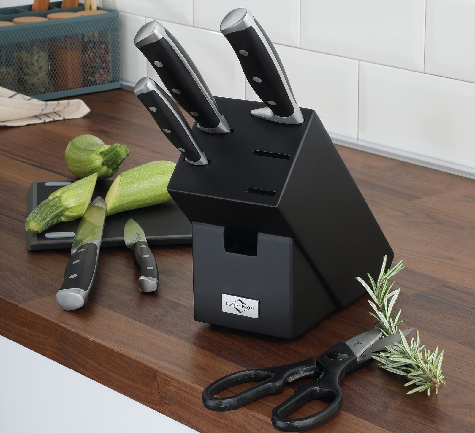 2410131007 Stojan na nože 7 ks od Kuchenprofi